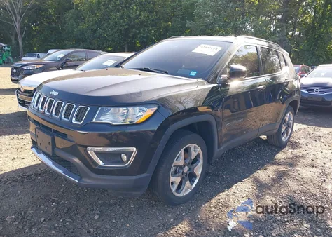 2021 Jeep Compass Limited из США, поврежденный, VIN 3C4NJDCB4MT538233
